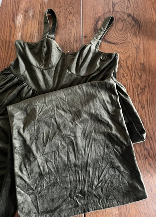 Salopette élégante velours vert, marque: Cider, état: Bon état, taille: XL / 42 / 14, 7,00 €, 8,05 € Protection acheteurs incluse