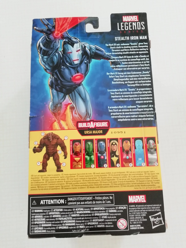 Marvel Hasbro Stealth Iron Man Action Figure 3
