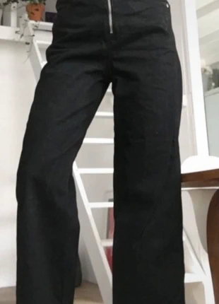 wide leg black jeans weekday, marque: Weekday, état: Bon état, taille: XS / 34 / 6, 4,00 €, 4,90 € Protection acheteurs incluse