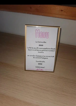 Porte menu, zustand: Sehr gut, 24,00 €, 25,90 € inklusive Vinted-Käuferschutz