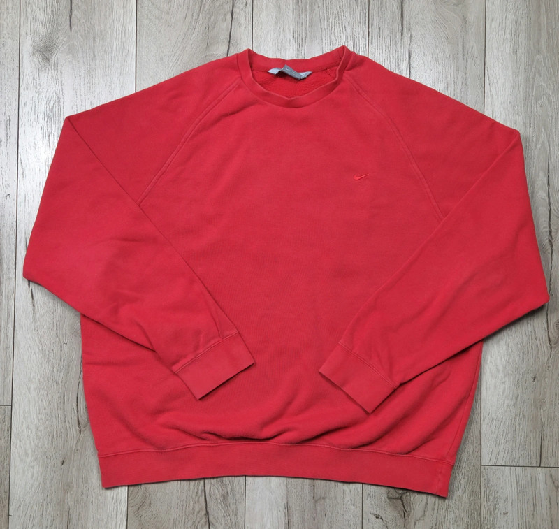 Vintage Nike Sweatshirt Sweater Pullover Sz XXL Red 2