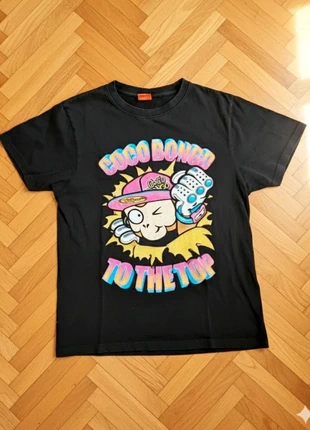 T-shirt noir Coco Bongo vintage avec imprimé singe – Taille S – 100% coton, marque: Coco Bongo, état: Très bon état, taille: S / 36 / 8, 3,70 €, 4,59 € Protection acheteurs incluse