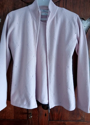 Conjunto de camisola e casaco, marca: Lin, estado: Muito bom, tamanho: L / 40 / 12, €7.00, €8.05 inclui Proteção do Comprador