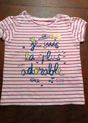 Tee shirt mc , brand: Baby by Gémo, condition: Very good, size: 18-24 months / 86 cm, €1.00, €1.75 includes Buyer Protection