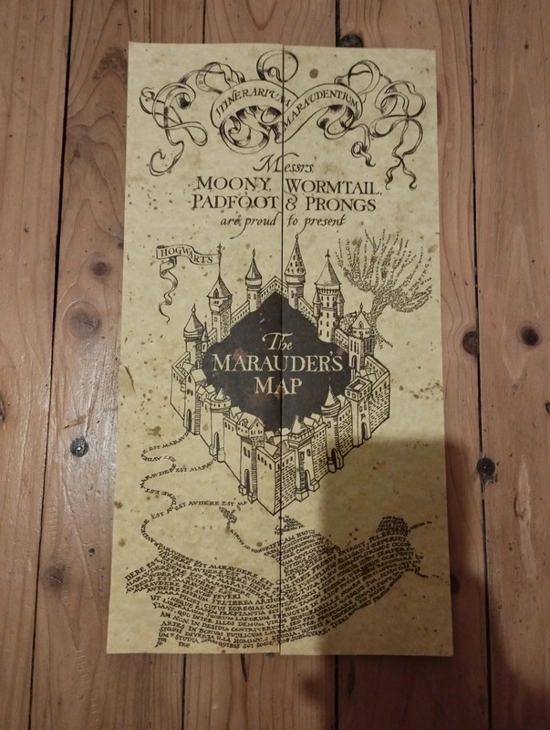 Carte du maraudeur - Harry Potter