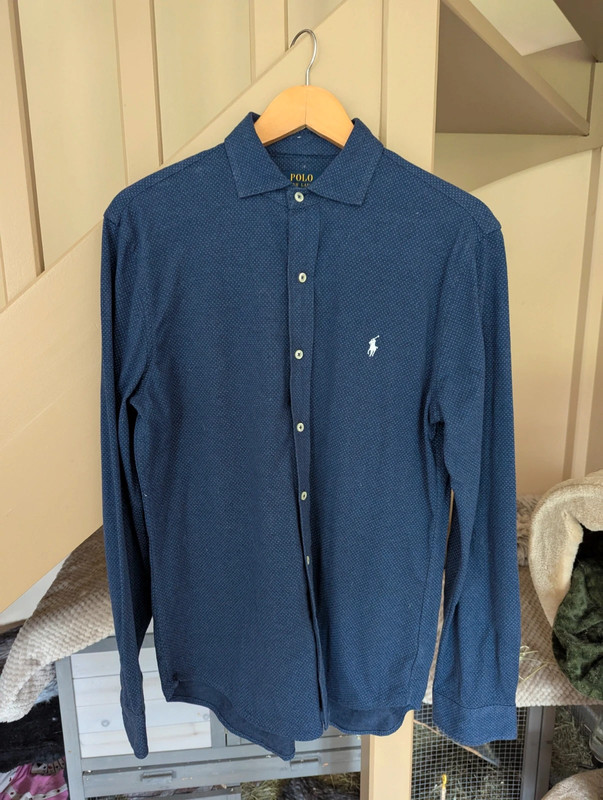 Chemise Ralph Lauren bleu marine