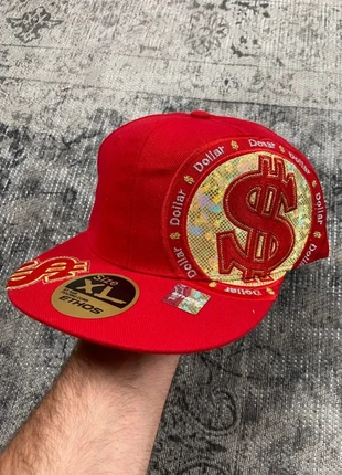 Casquette Ethos XL rouge dollar hip hop broderies y2k vintage old school, marca: Ethos, estado: Muy bueno, tamaño: XL, 12,00 €, 13,30 € Protección al comprador Pro incluida