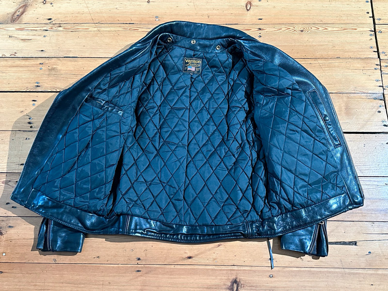 Vintage Vanson CHP Leather Jacket  5