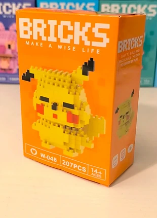 Figurine bricks Pikachu, marke: Bricks, zustand: Neu, mit Etikett, größe: Einheitsgröße, 4,99 €, 5,94 € inklusive Vinted-Käuferschutz