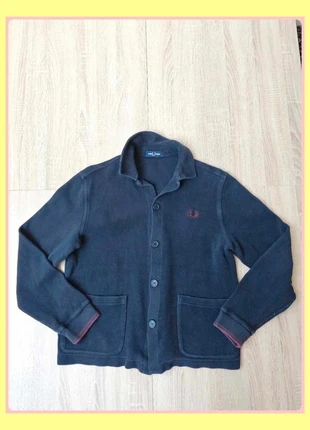 Cardigan Fred Perry Bleu Marine S avec logo brodé 😍, merk: Fred Perry, staat: Heel goed, maat: S, € 49,50, € 52,68 inclusief Kopersbescherming