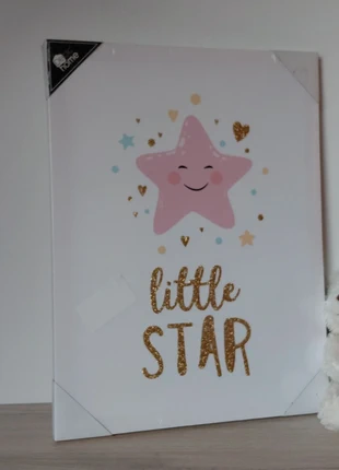 ⭐ Tableau “Little Star” (neuf sous plastique), estado: Nuevo con etiquetas, 9,95 €, 11,15 € Protección al comprador incluida