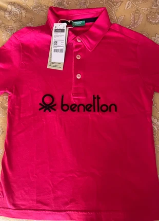 Polo manga corta Benetton, marque: Benetton, état: Neuf avec étiquette, taille: 7 ans / 122 cm, 12,00 €, 13,30 € Protection acheteurs incluse