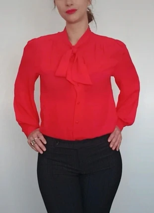 Chemisier foulard intégrée chic Elite taille 38/40, marque: Elite, état: Très bon état, taille: L / 40 / 12, 10,00 €, 11,20 € Protection acheteurs (Pro) incluse