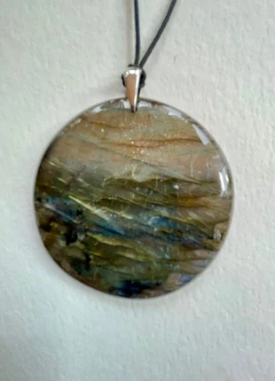 Gros pendentif Labradorite, brand: labradorite, condition: New without tags, €26.00, €28.00 includes Buyer Protection