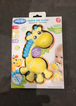 Playgro squeak and soothe, merk: Playgro, staat: Nieuw zonder prijskaartje, maat: 6-9 maanden / 68 cm, € 5,00, € 5,95 inclusief Kopersbescherming