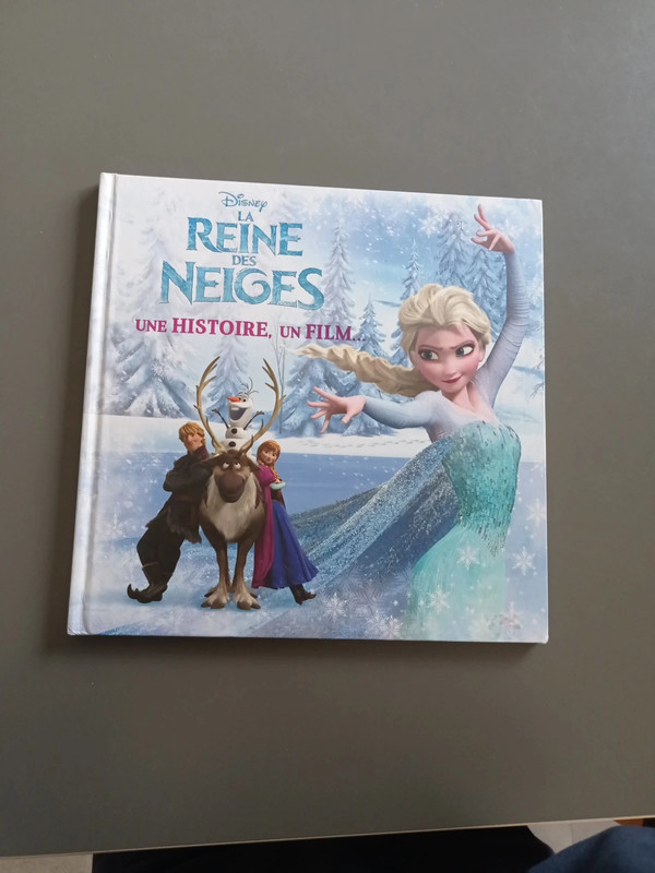 Livre et CD La Reine des Neiges