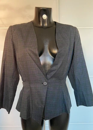 Giacca blazer a scacchi maniche 3/4 Fairycore Y2k, marque: Vintage, état: Très bon état, taille: M / 38 / 10, 18,00 €, 19,60 € Protection acheteurs incluse