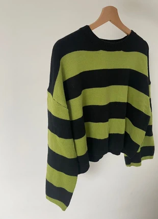 Pull noir / vert, marque: Shein, état: Très bon état, taille: S / 36 / 8, 9,00 €, 10,15 € Protection acheteurs incluse