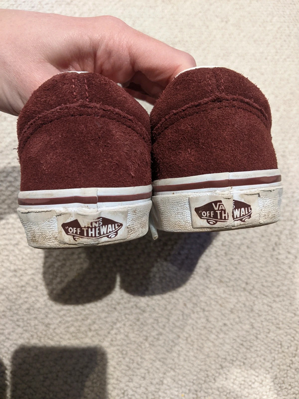 Maroon kids vans shop