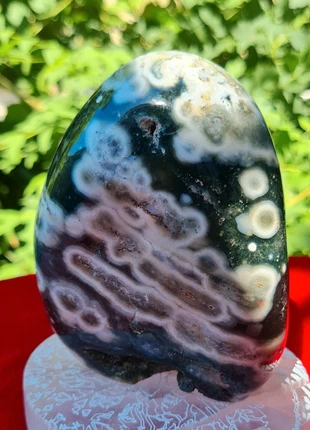 Jaspe Orbiculaire géodée., condition: New without tags, €28.00, €30.10 includes Buyer Protection Pro