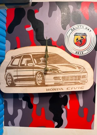 Orologio da parete honda civic eg6, marca: Honda, estado: Nuevo sin etiquetas, 13,00 €, 14,35 € Protección al comprador incluida