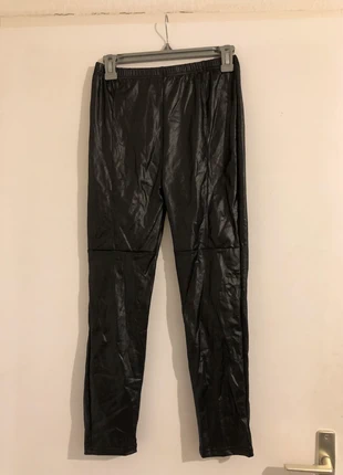 Pantalon legging simili cuir noir Taille XXL (SP 070), condition: Very good, size: XXL / 44 / 16, €5.00, €5.95 includes Buyer Protection Pro