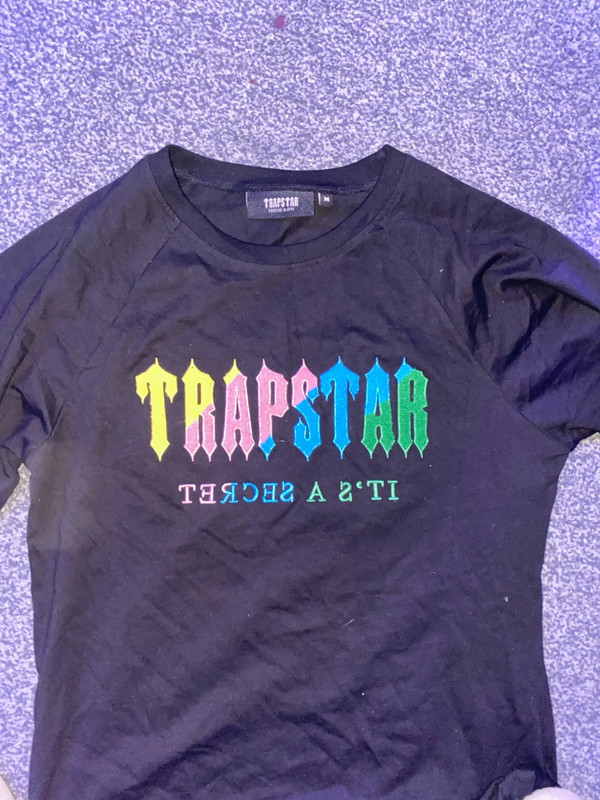 Black trapstar shirt | Vinted