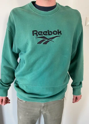 Groene Reebok truil, marque: Reebok, état: Très bon état, taille: M, 20,00 €, 21,70 € Protection acheteurs incluse