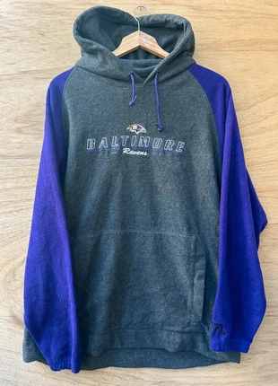 Sweat Polaire NFL “Baltimore Ravens” - Gris & Violet, marque: NFL, état: Très bon état, taille: XL, 29,00 €, 31,15 € Protection acheteurs incluse