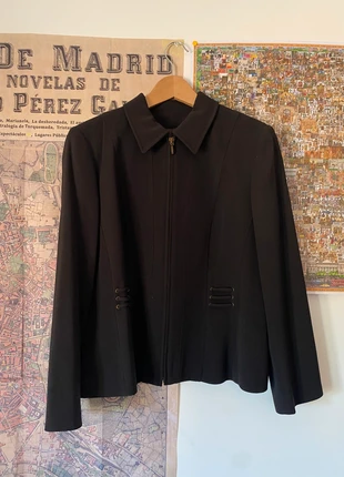 Chaqueta 100% Lana Marrón Oscuro Vintage, état: Neuf sans étiquette, taille: M / 38 / 10, 12,00 €, 13,30 € Protection acheteurs incluse