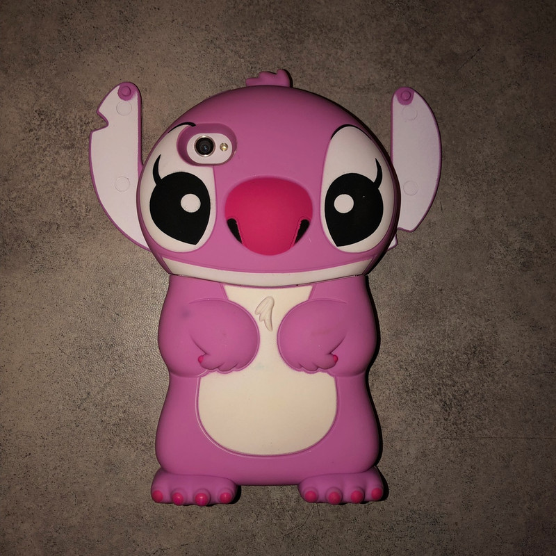 Coque Stitch rose/violet