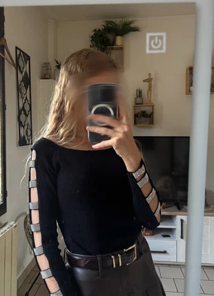 Pull hiver / pull fête nuit, marque: Mc Lorene, état: Très bon état, taille: Taille unique, 11,00 €, 12,25 € Protection acheteurs incluse