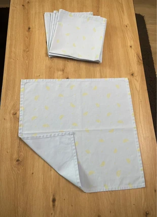 Lot de 6 serviettes de table vintage bleu à motifs, marque: Vintage, état: Bon état, 2,00 €, 2,80 € Protection acheteurs (Pro) incluse
