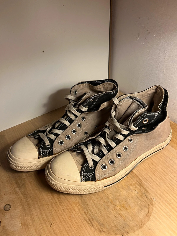 Baskets Converse noir et gris taille 40 Vinted