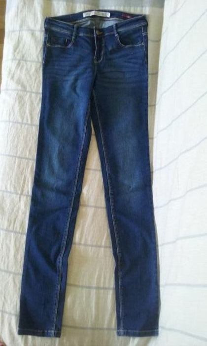 Jeans slim bleu brut Zara 1