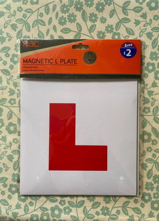 2 Magnetic L Plates for Learner Drivers, brand: rac, condition: New with tags, £1.00, £1.40 includes Buyer Protection