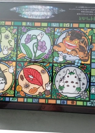 Puzzle 1000p art Crystal – effet vitrail – Ghibli - Mon voisin Totoro les saisons -Neuf, marque: Ghibli, état: Neuf avec étiquette, 62,00 €, 65,80 € Protection acheteurs (Pro) incluse