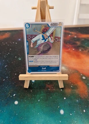 One piece card game N°OP03-047 Zeff foil, brand: OnePiece, condition: Very good, €1.00, €1.75 includes Buyer Protection
