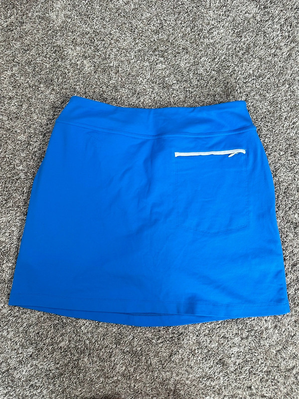 FJ FootJoy Women’s S Golf Skort Skirt Blue Athletic Tennis Mini Stretch Pull On 5