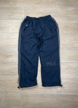Vintage 90s FILA Baggy Tracksuit Bottoms Joggers Retro Y2K Sportswear Navy M, brand: FILA, condition: Very good, size: M, £18.00, £19.60 includes Buyer Protection Pro