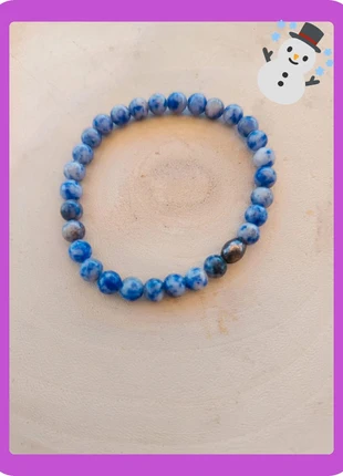 Bracelets en pierre de Sodalite, marque: créa 'Dolce, état: Neuf sans étiquette, 9,90 €, 11,10 € Protection acheteurs incluse