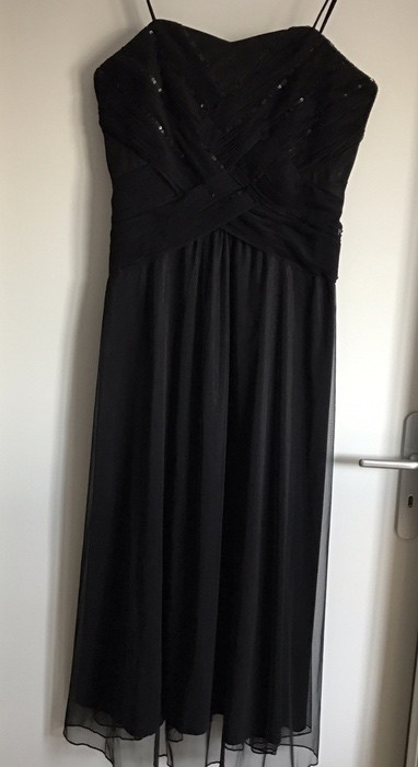 robe de soirée noire 1