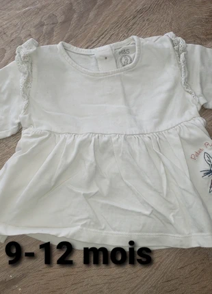 M&S 9/12 mois, merk: M&S Mode, staat: Heel goed, maat: 9-12 maanden / 74 cm, € 1,00, € 1,75 inclusief Kopersbescherming