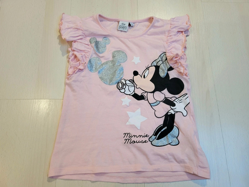 Tee-shirt manches courtes Minnie Mouse Disney 1