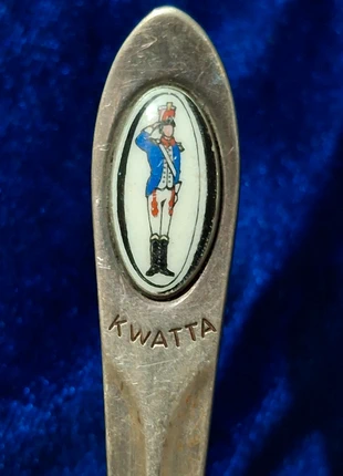 Vintage koffielepel. Kwatta, merk: Nieuwpoort, staat: Goed, € 2,50, € 3,33 inclusief Kopersbescherming