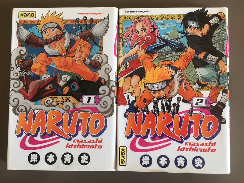 Naruto Tome 1 et 2