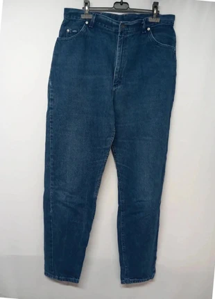 Jeans taille haute Lee vintage Bleu foncé en coton, brand: Lee, condition: Very good, size: One size, €7.00, €8.05 includes Buyer Protection