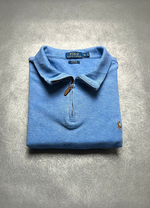 Pull Ralph Lauren half zip 1/4 zip col camionneur | Bleu logo brodé | Taille XL Homme old money, marca: Ralph Lauren, estado: Muito bom, tamanho: XL, €38.00, €40.60 inclui Proteção do Comprador