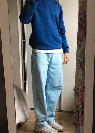 Jogging jacquemus bleu ciel Vinted