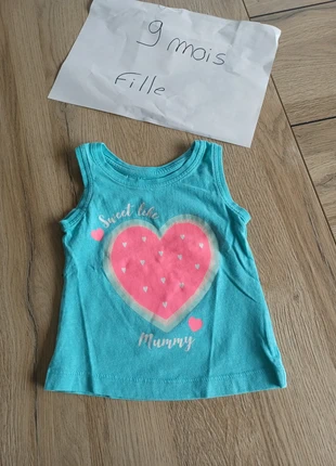 Débardeur 9/12mois , merk: Primark, staat: Heel goed, maat: 9-12 maanden / 74 cm, € 1,00, € 1,75 inclusief Kopersbescherming